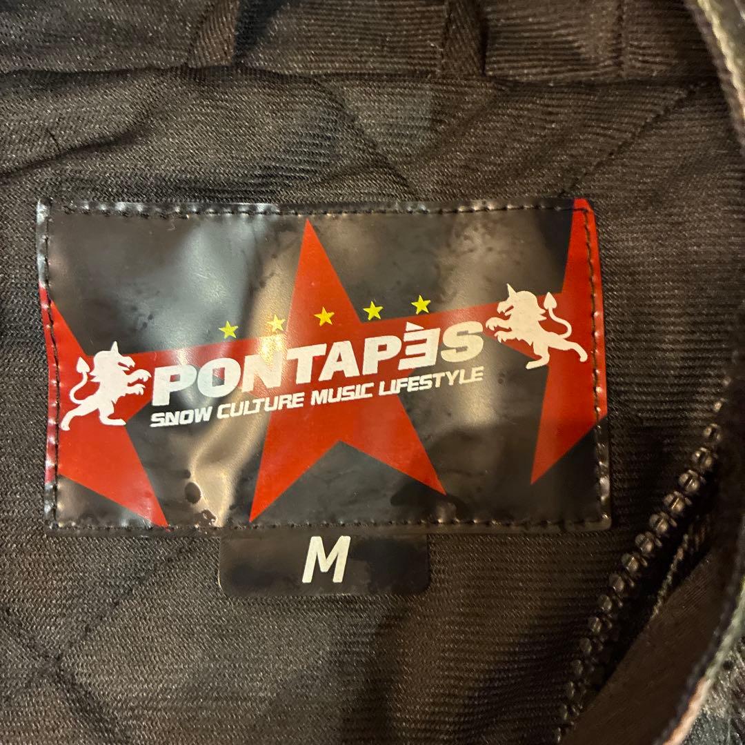 PONTAPES(ポンタペス) スノボウェア 上下セット セットアップ M