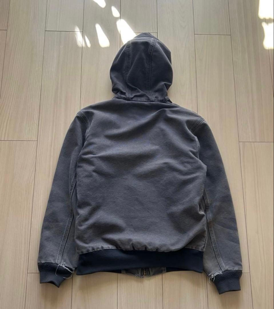 （希少サイズ・ヒゲあり‼️）Carhartt アクティブジャケット短丈　グレー