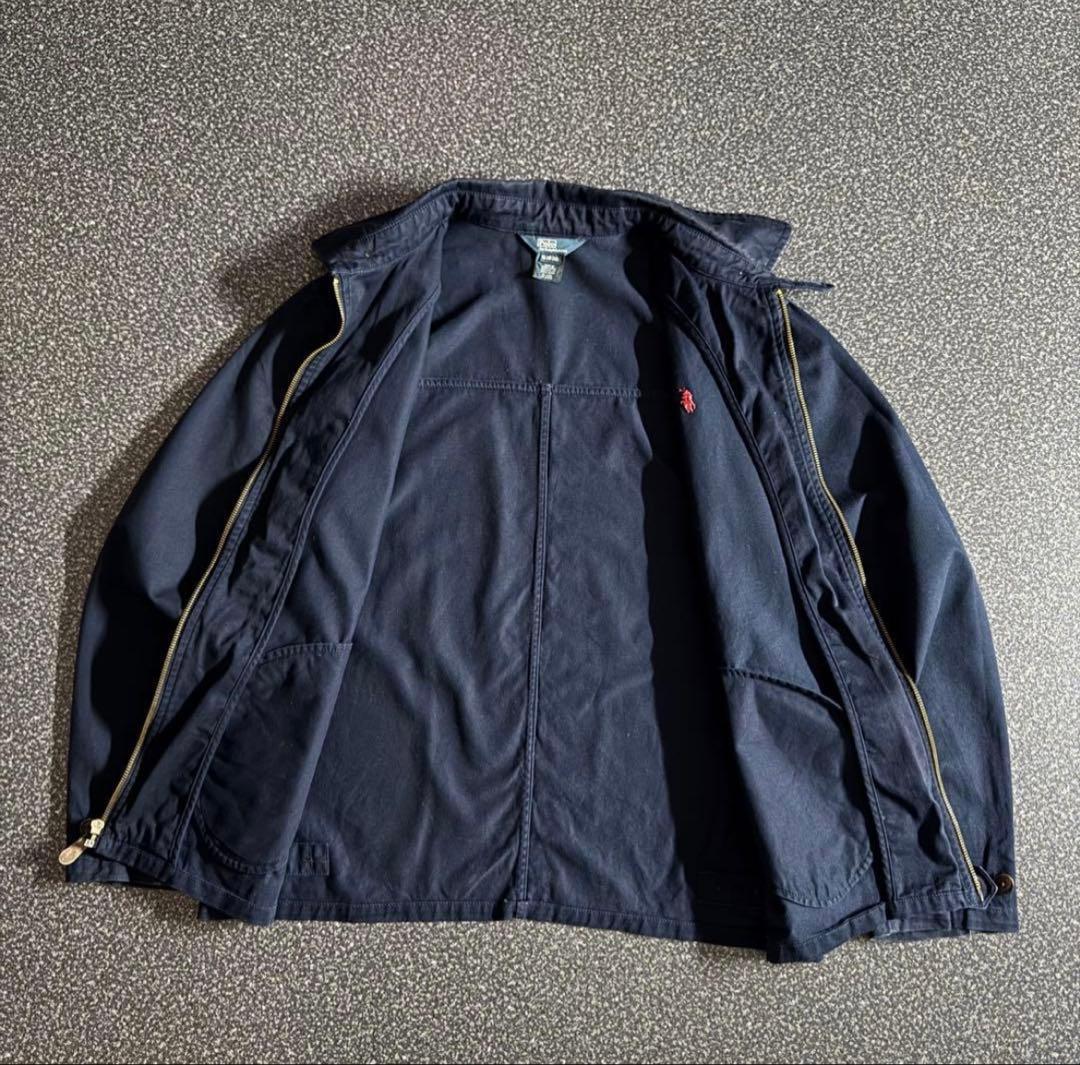 90s Polo by Ralph Lauren スウィングトップ S ネイビー