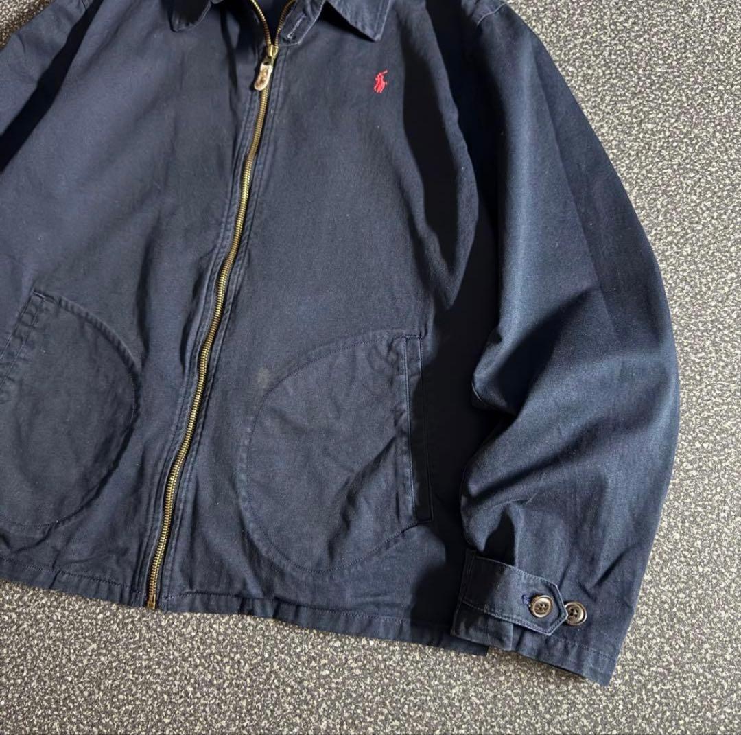 90s Polo by Ralph Lauren スウィングトップ S ネイビー