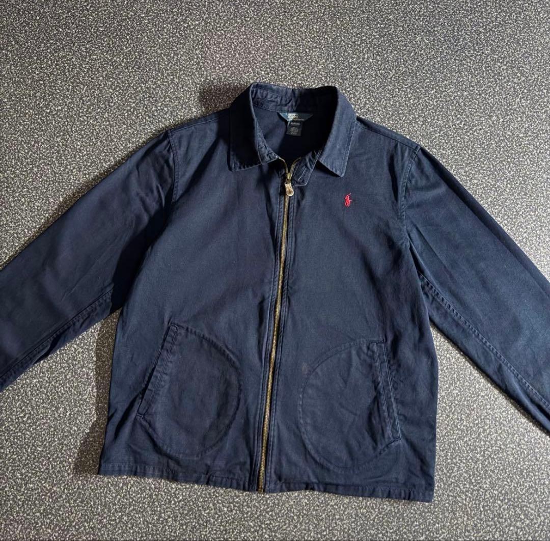 90s Polo by Ralph Lauren スウィングトップ S ネイビー