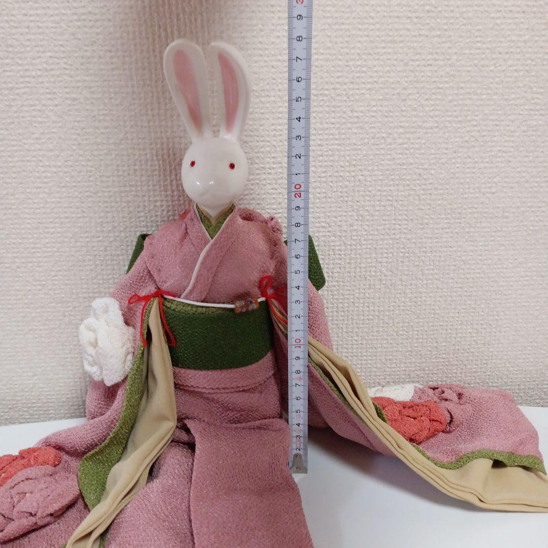 小手毬　うさぎ　オルゴール　曲：七つの子　日本製