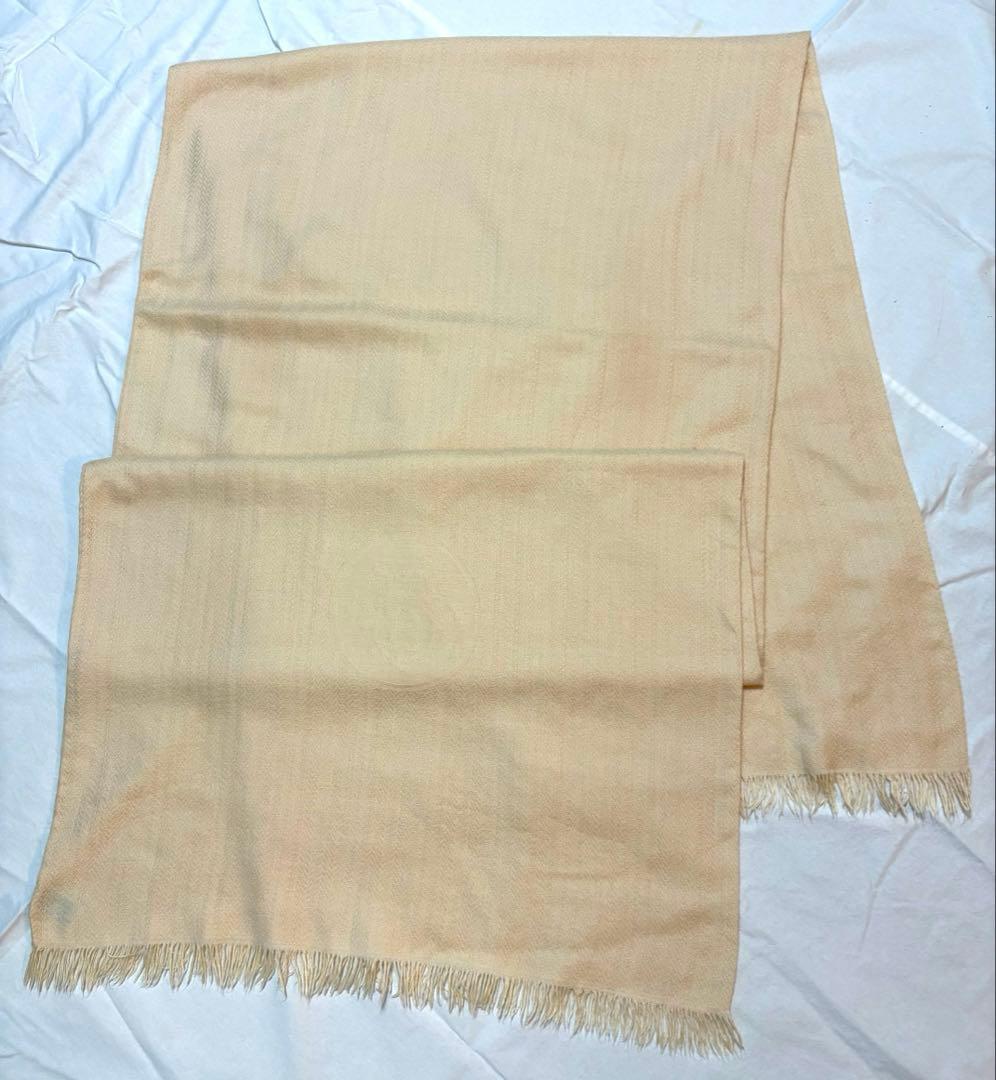 U*3様 HERMES エルメス カシミヤ シルク大判ストール ショール オフホ