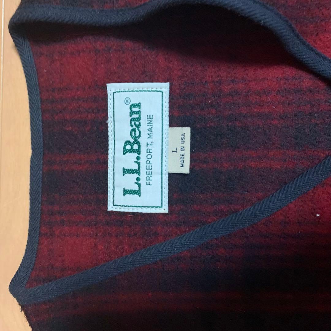 90’s L.L.Bean Wool Vestアメリカ製