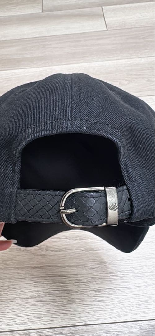 BYB AMSTERDAM マットパイソンキャップ　黒