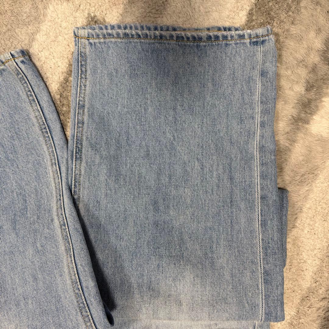 moussy クロスウエストワイドストレートパンツ　サイズ1