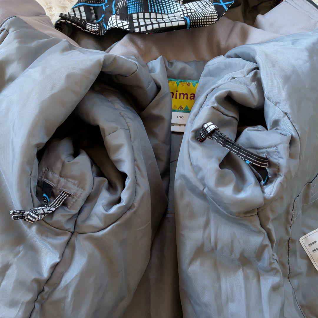 ☆美品☆nima スキー スノーボード ウェア 上下セット 160 記名なし