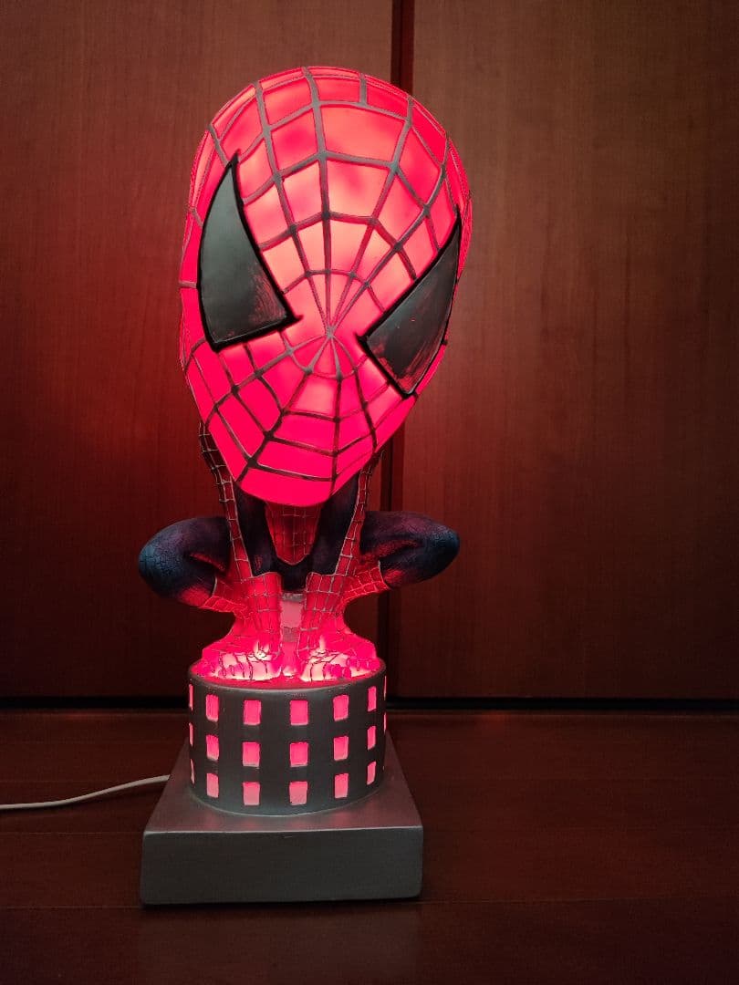 スパイダーマン ライト フィギュア スタンド ランプ
