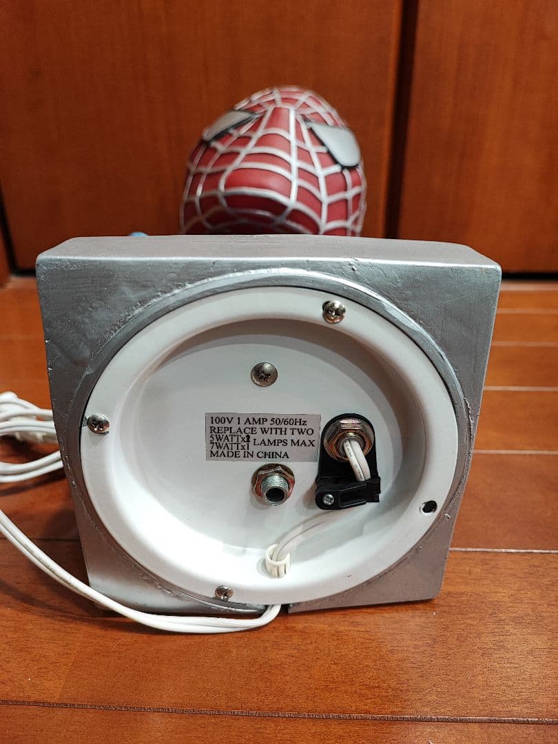 スパイダーマン ライト フィギュア スタンド ランプ