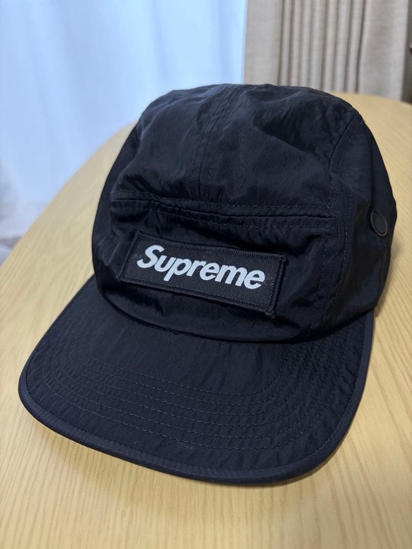 Supremeキャップ ブラック