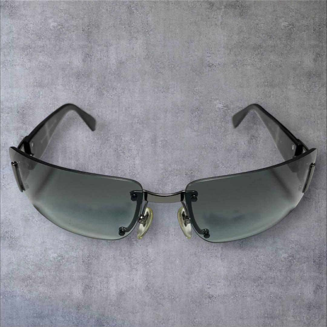 小物 BVLGARI BLACK sunglasses rimless archive