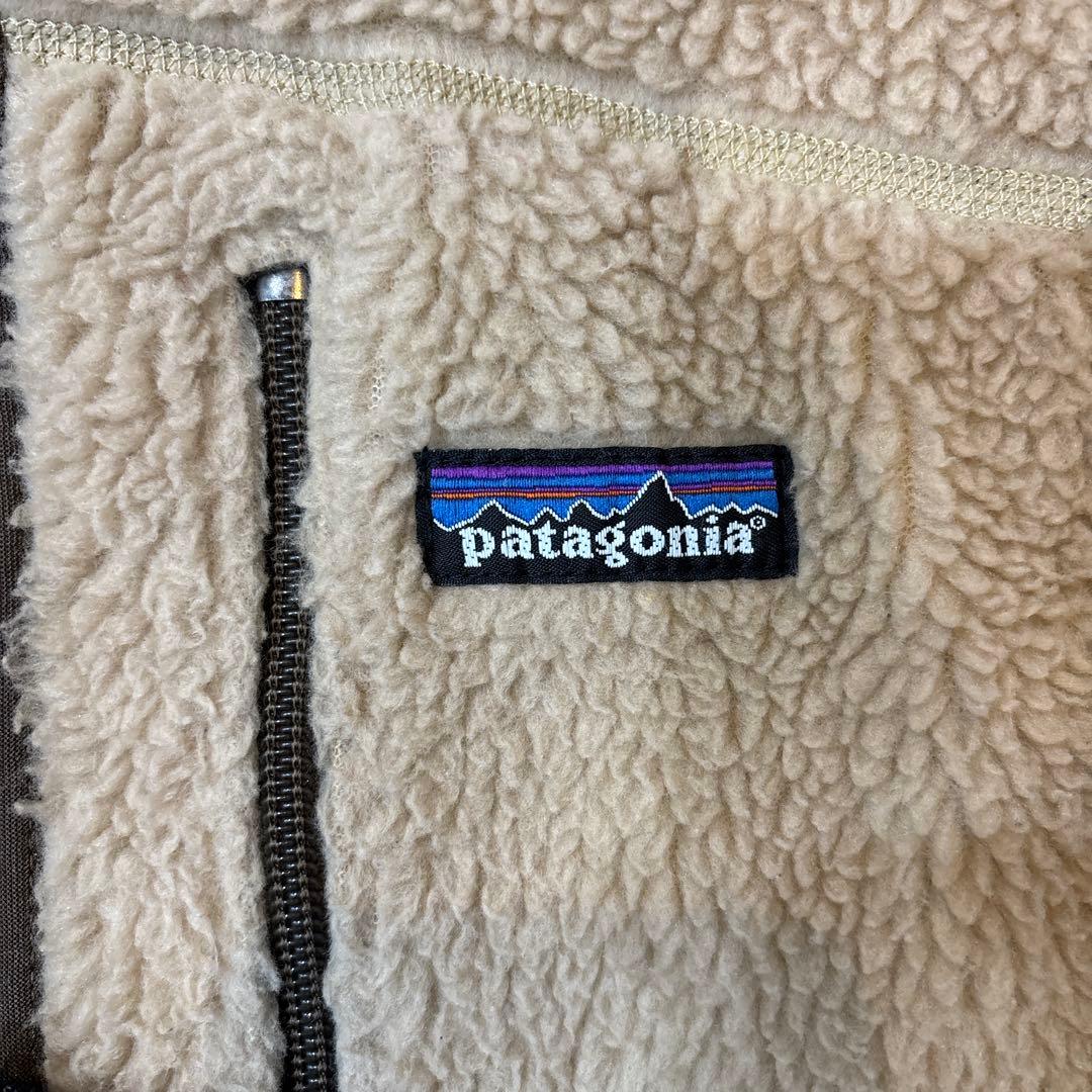 早い者勝ち！patagonia ベージュ フリース ベスト　レトロX パタゴニア