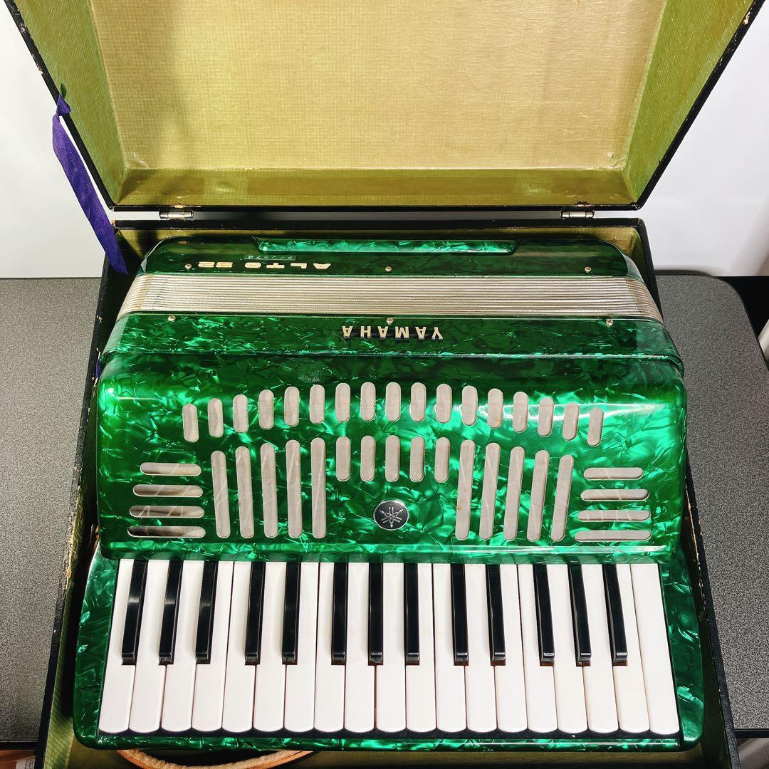 YAMAHA アコーディオン ALTO32 グリーン　ヤマハ