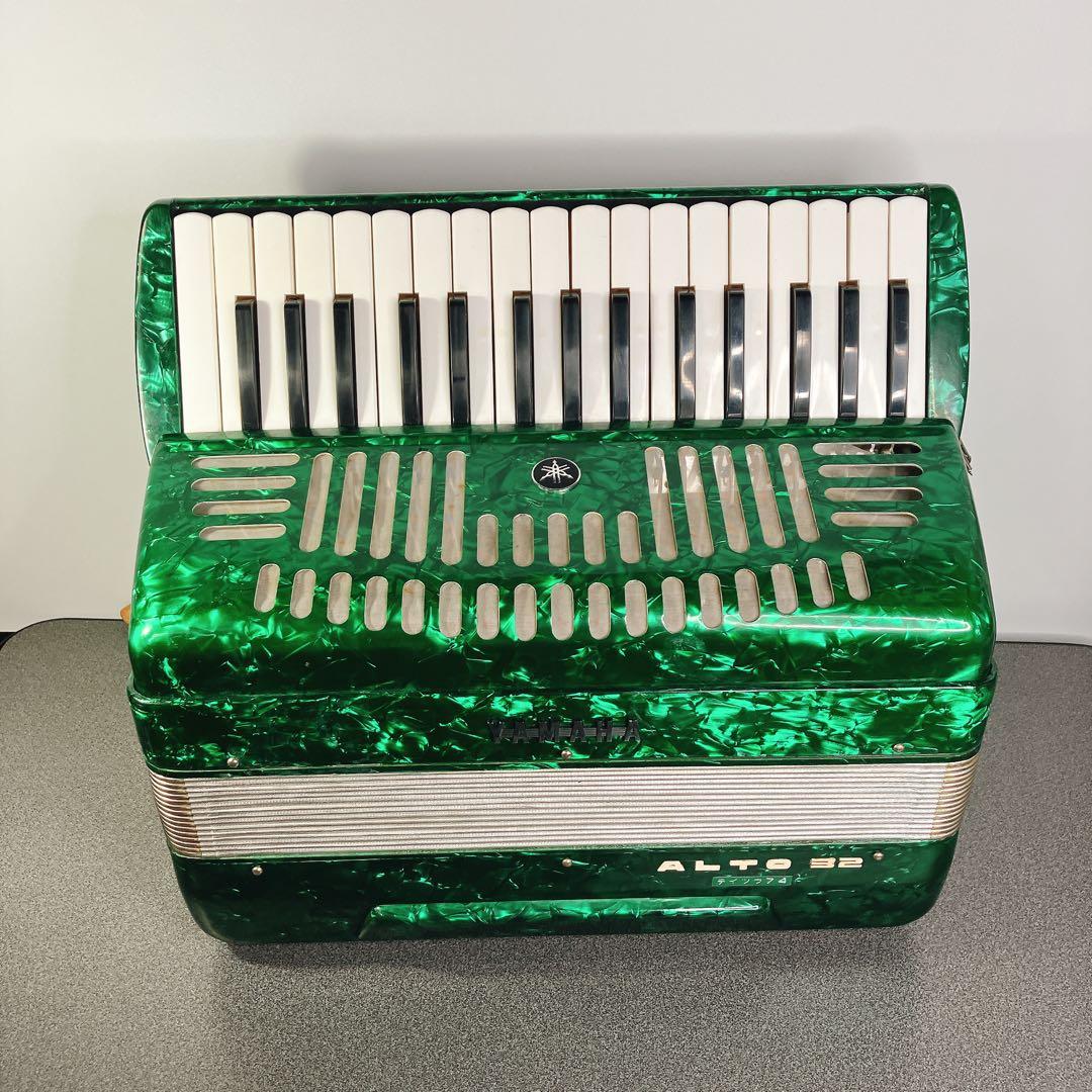 YAMAHA アコーディオン ALTO32 グリーン　ヤマハ
