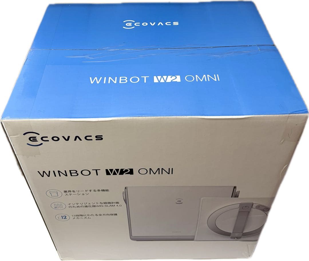 ECOVACS エコバックス WINBOT W2 OMNI ロボット掃除機 窓用