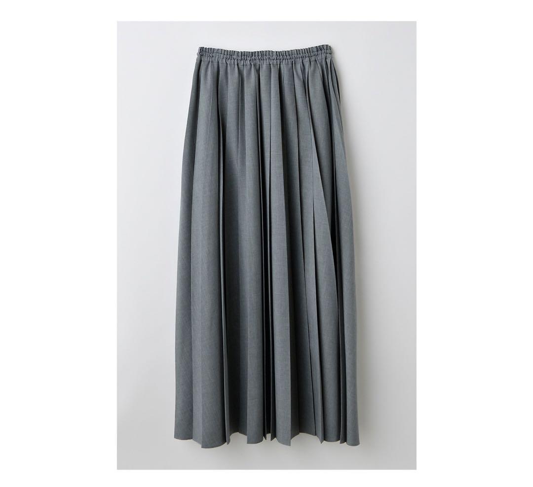 ナゴンスタンスpleats skirt(470IA131-0091)