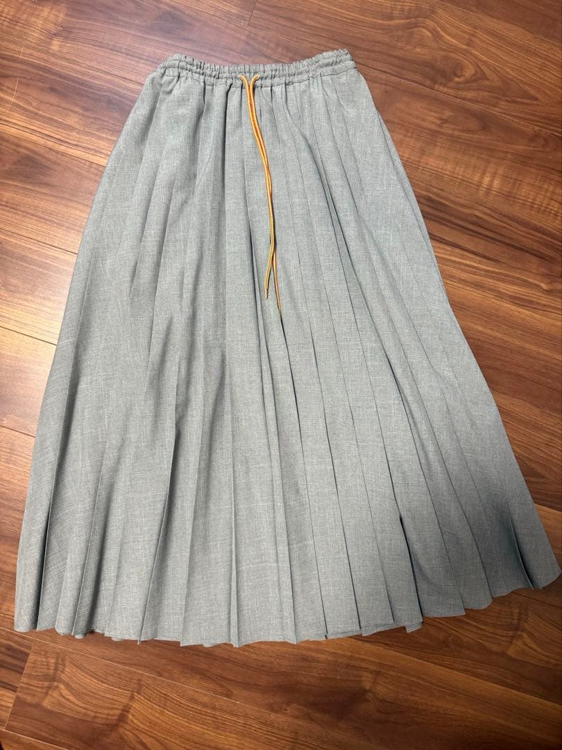 ナゴンスタンスpleats skirt(470IA131-0091)