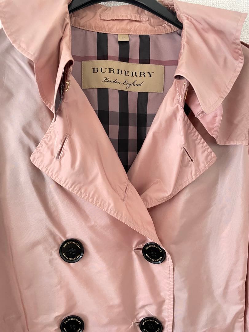 専用　BURBERRY ピンク トレンチコート44