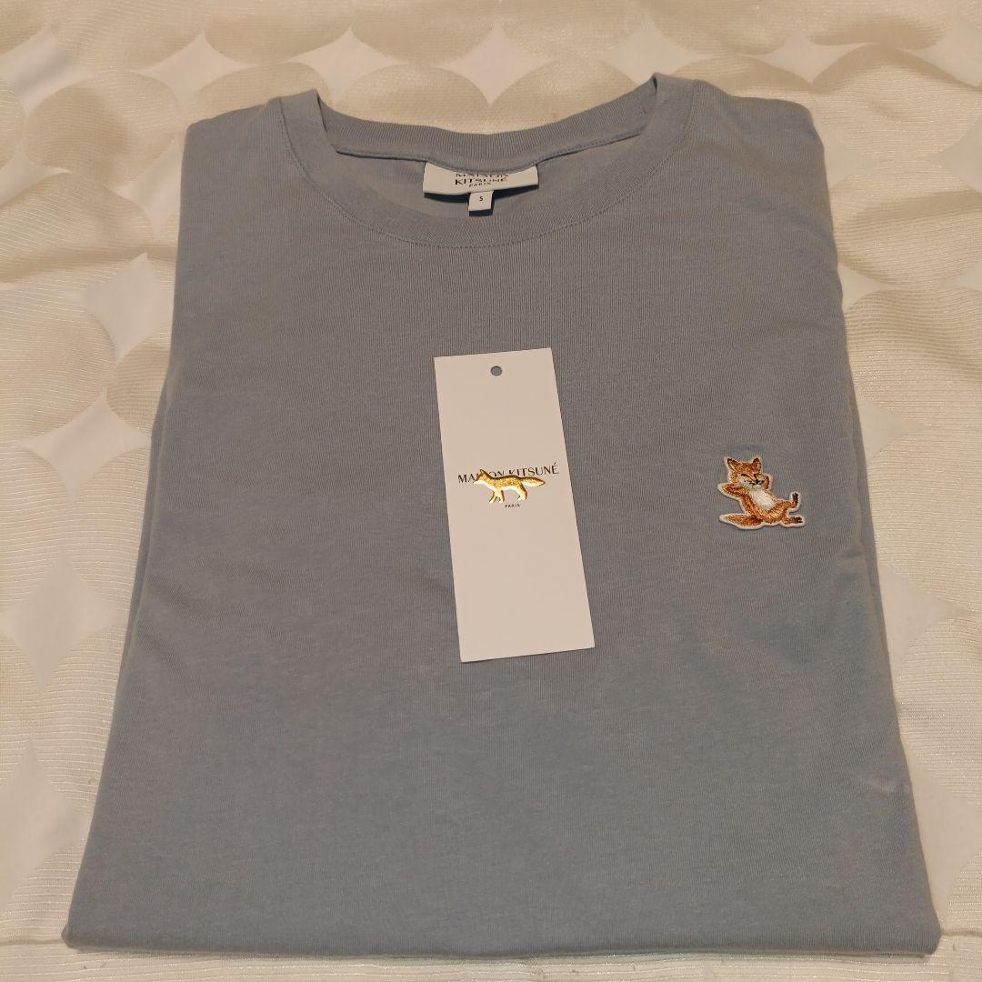 yuuMAISON KITSUNÉ ライトブルー Tシャツ S