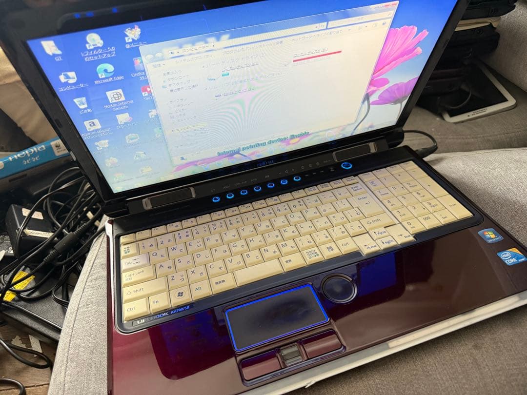 動作確認済み　富士通ノートPC AH700/5B c111
