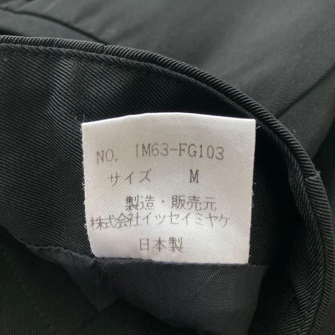 美品✨ISSEYMIYAKE イッセイミヤケ　ブラック　スリット　ロングスカート
