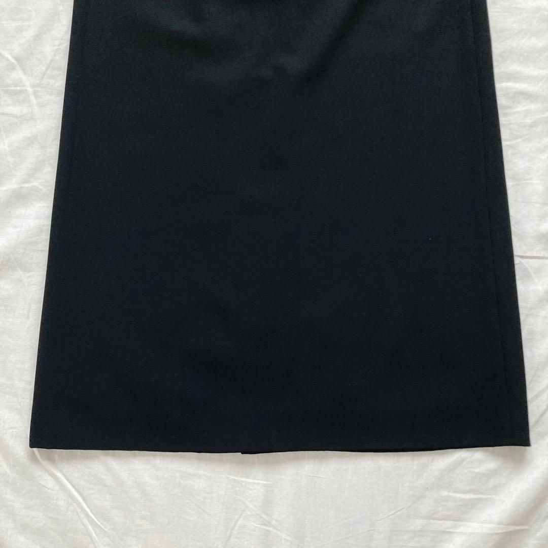 美品✨ISSEYMIYAKE イッセイミヤケ　ブラック　スリット　ロングスカート