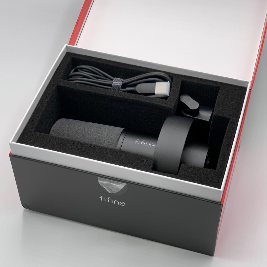 fifine K688 ダイナミックマイク (XLR/USB-C接続)