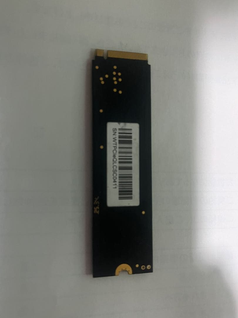 内蔵型SSD WINTEN NVMe PCIe SSD 1TB