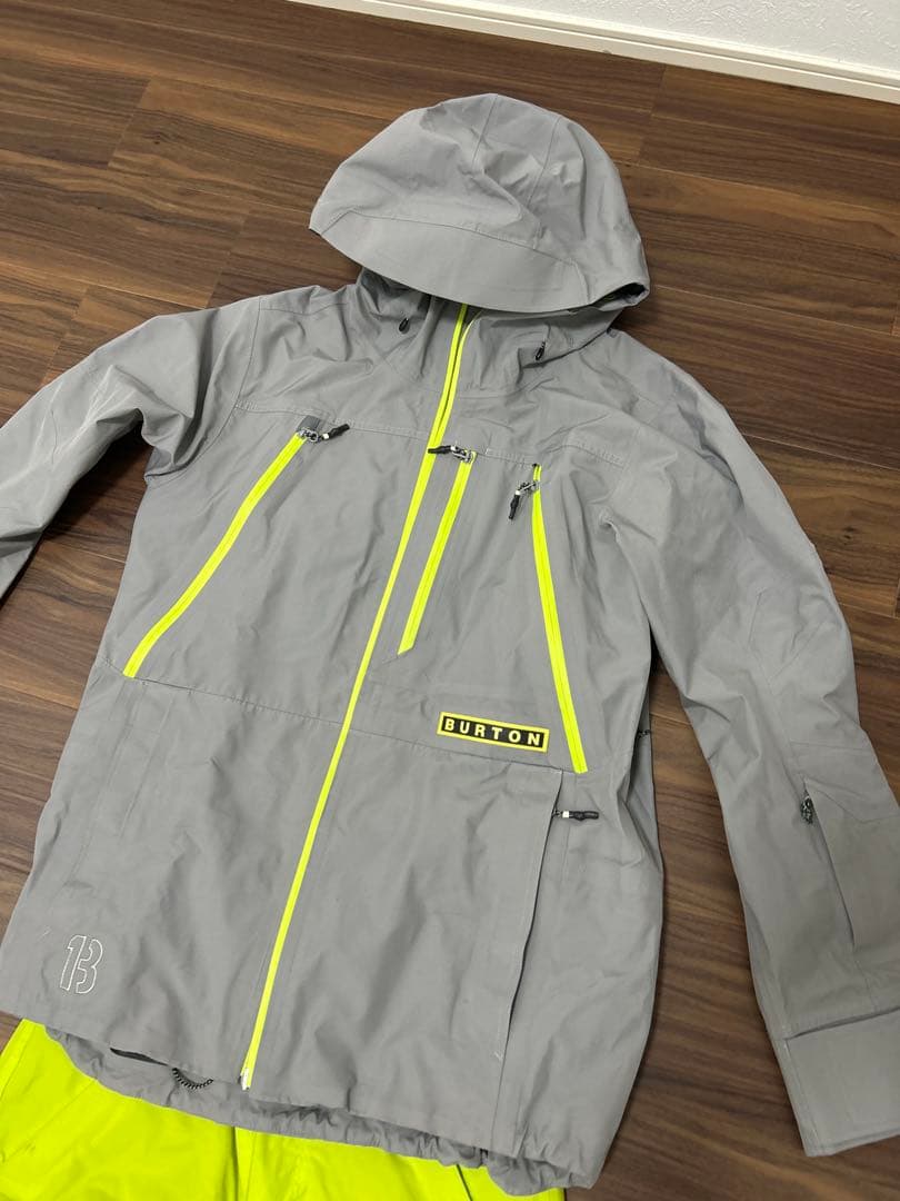 バートン GORE-TEX 3Lスノボウェア上下セットBURTONフロストナー