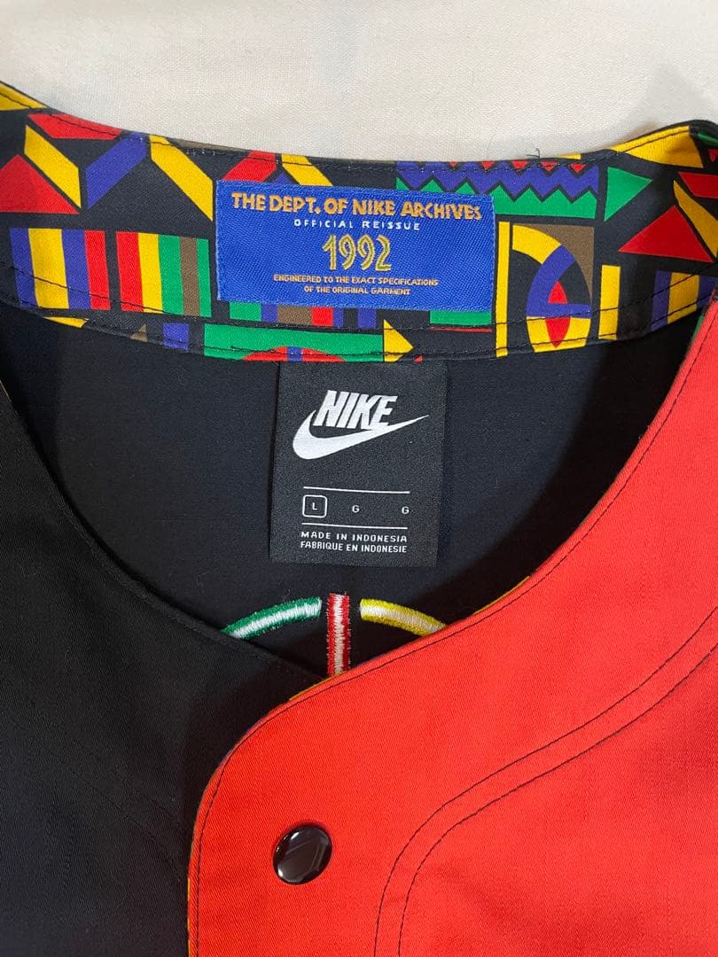 NIKE THE DEPT. 1992 ベースボールシャツ L 復刻　美品