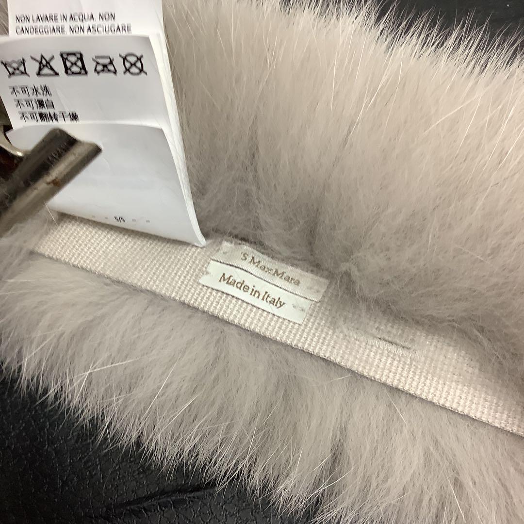 ⭐*ら様 新品　MaxMara マックスマーラ　FOXファー　ファー ストール