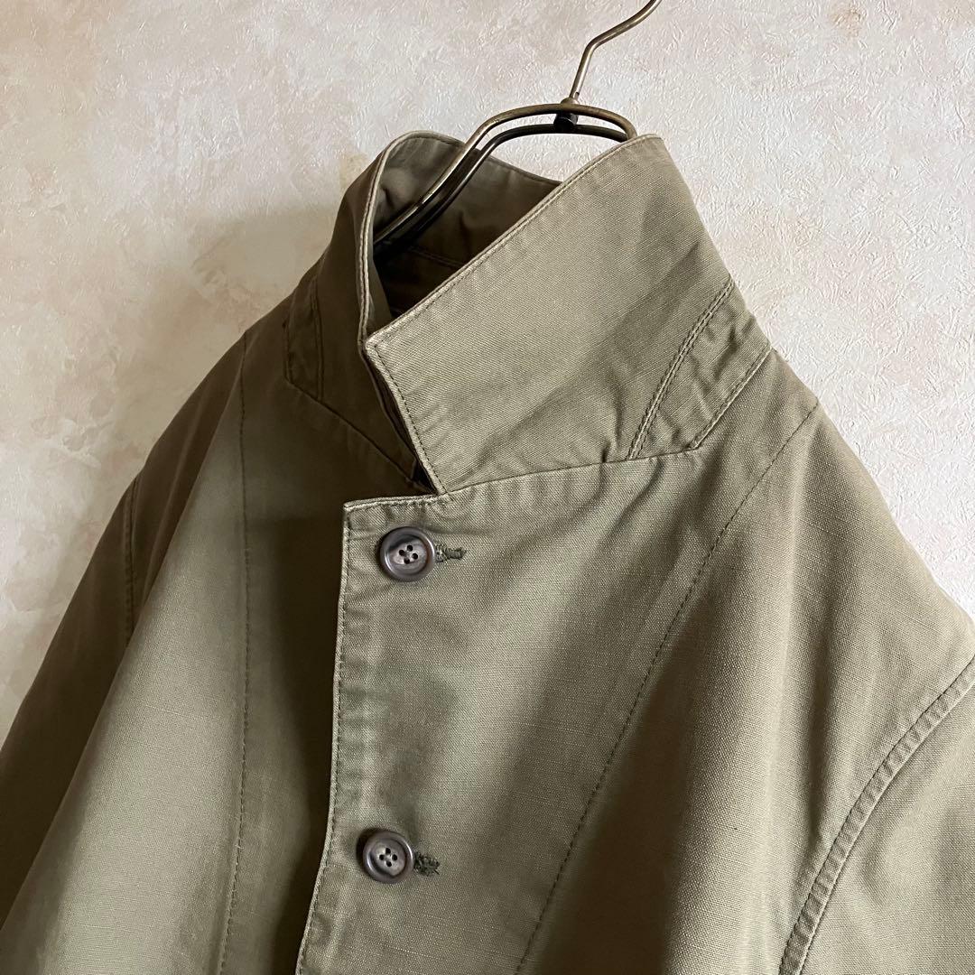 希少 90's 日本製 ラルフローレン カバーオールJKT カーキ L RRL