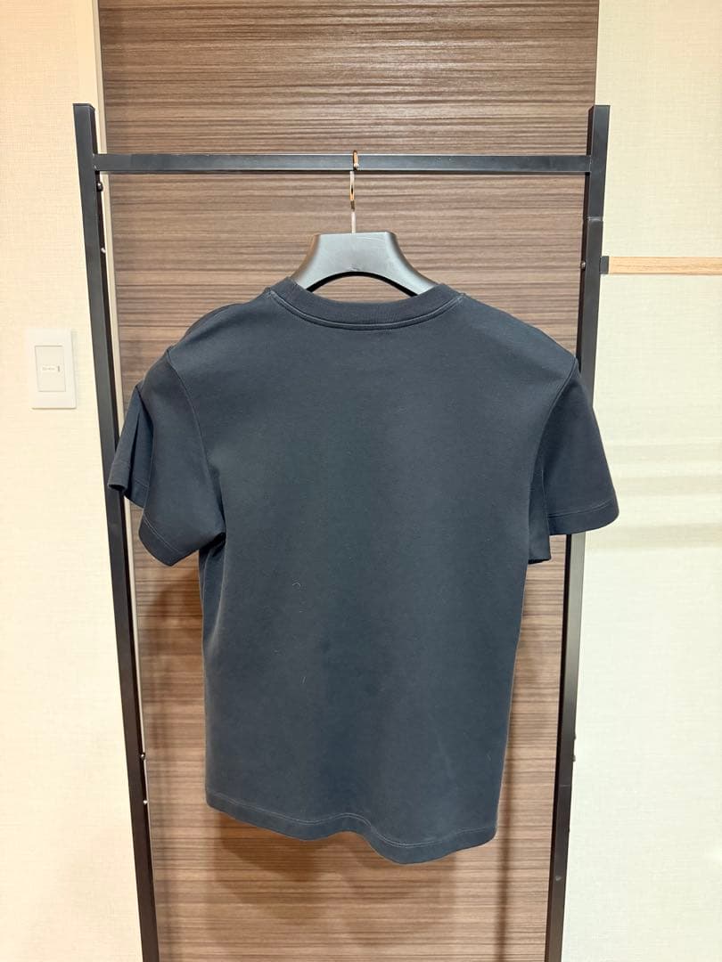 【最終処分・中古美品】ルイヴィトン フロックド LV Tシャツ ブラック XS