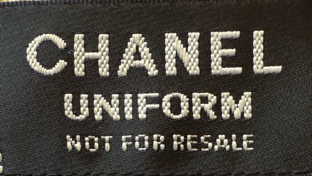 貸与品CHANELuniform notforresale コート、ワンピJK