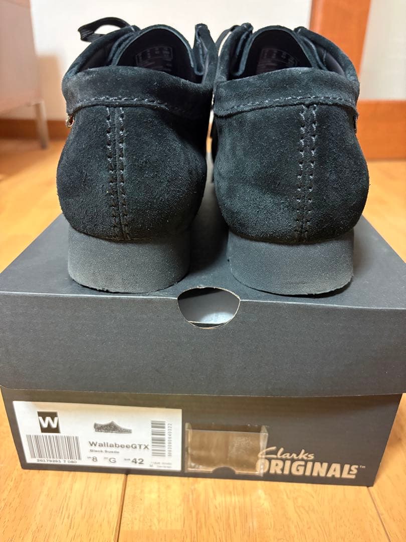 Clarks Originals ブラック モカシン GORE-TEX