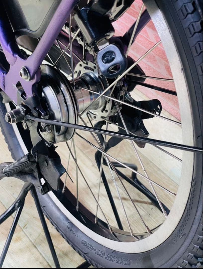 ZK3483 電動自転車 ヤマハ パスキス 子供乗せ 20インチ 送料無料