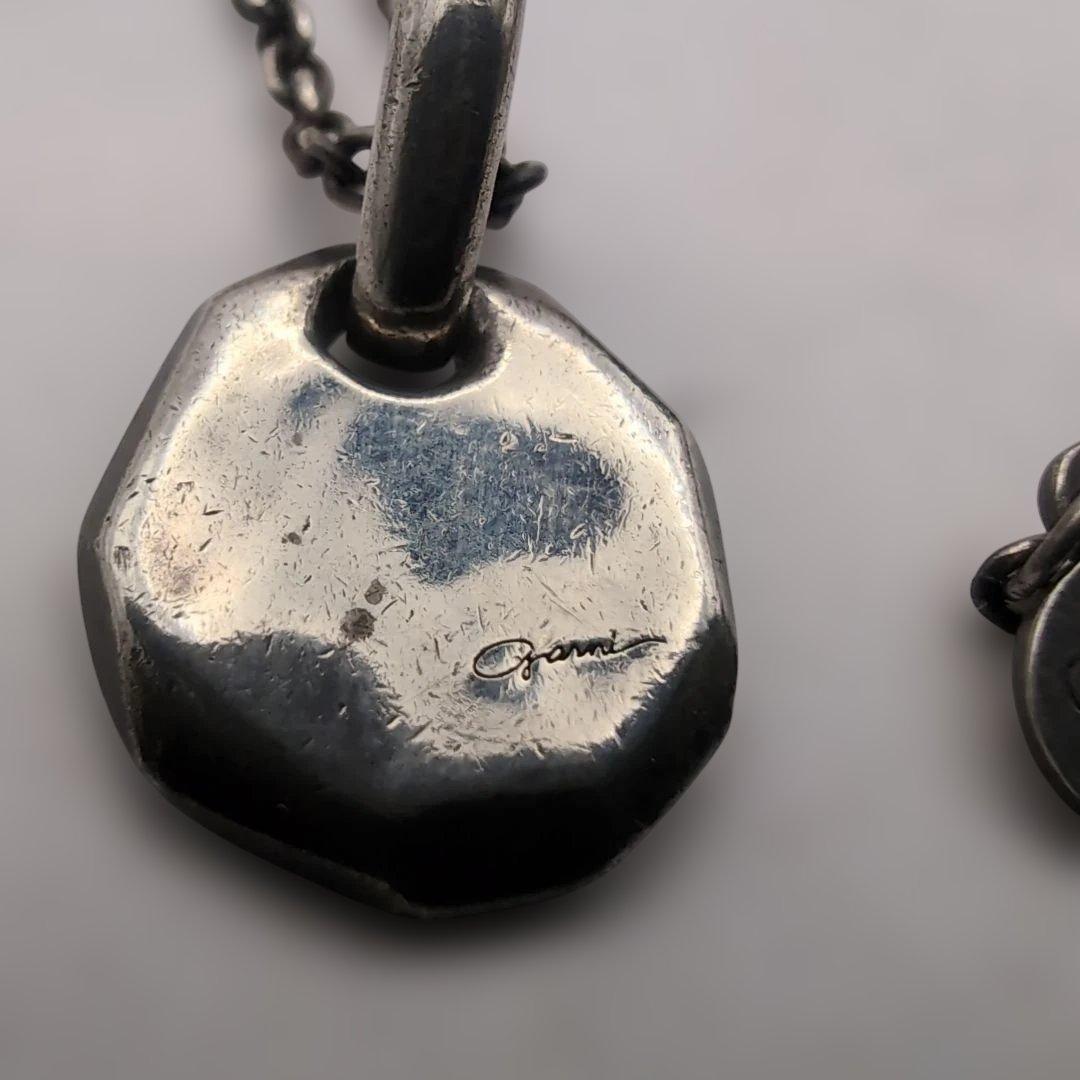 GARNI 925シルバー ネックレス オクタゴン型