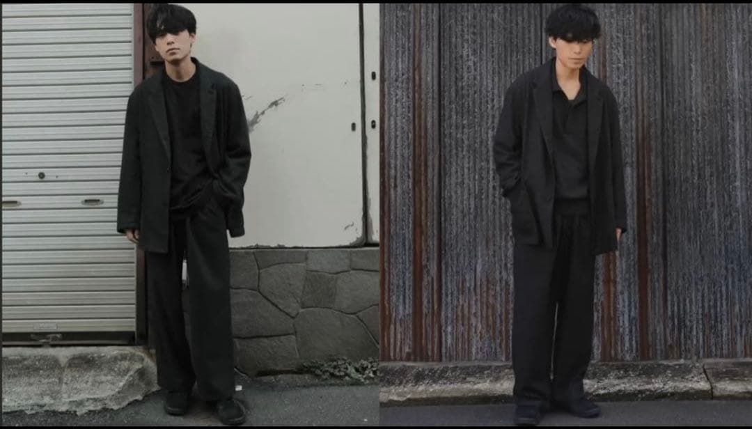 shiun garment dye wool セットアップ　Sサイズ