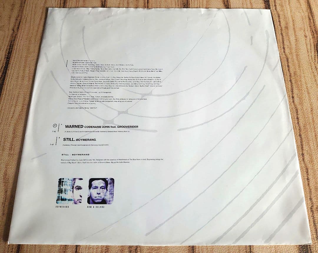 オリジナル3LP/The Prototype Years/Grooverider
