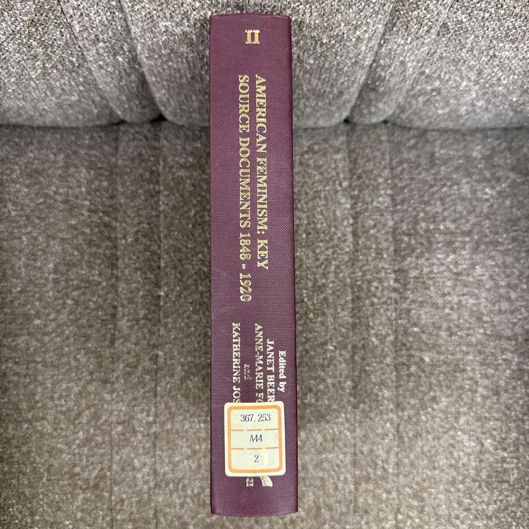 洋書 American Feminism Key Source Documents 2