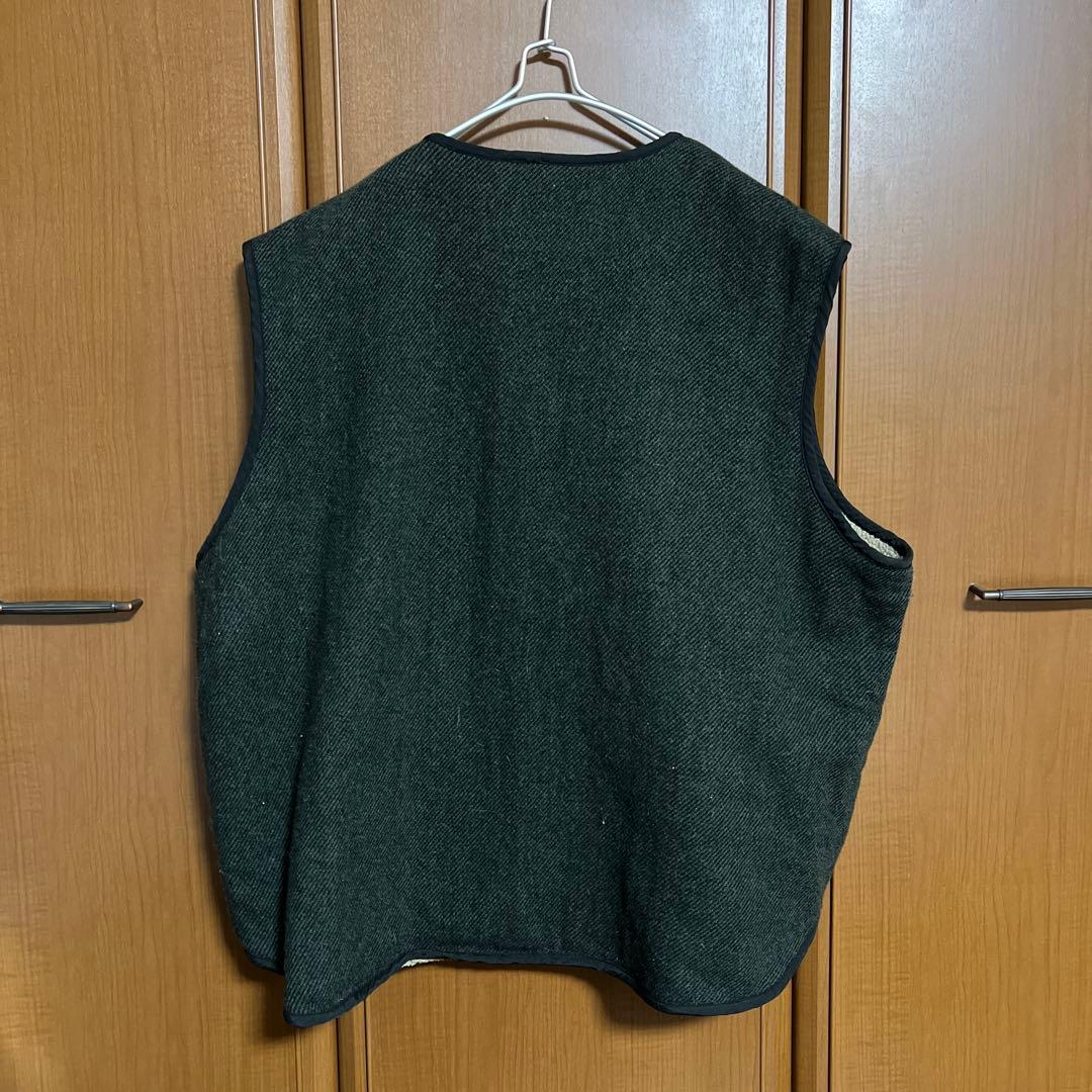 00s WOOLRICH 裏ボア ウールベスト サイズ表記XL