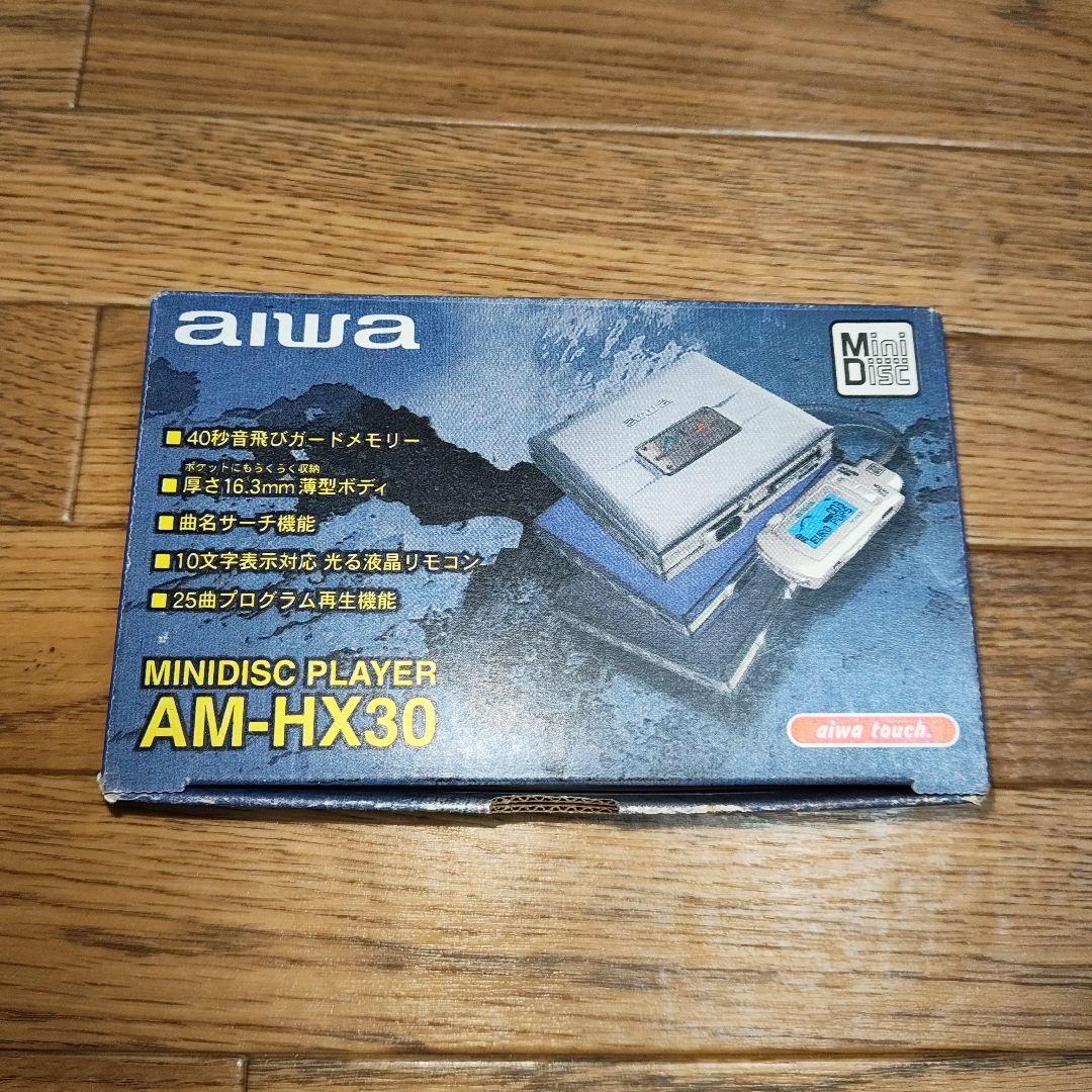 【ジャンク】aiwa MDプレーヤー AM-HX30