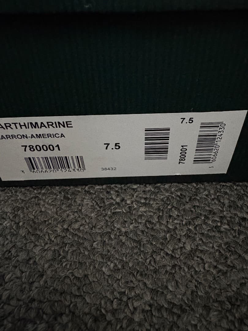 パラブーツ　バース　7.5 26センチ　ブラウン　AMERICA ほぼ新品