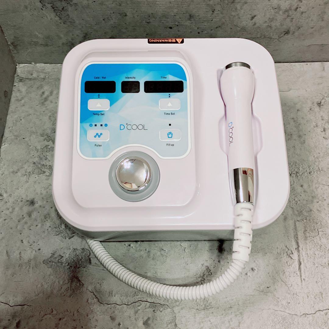 美品 D'COOL 冷却機能付き エレクトロポレーション エステ 美顔器