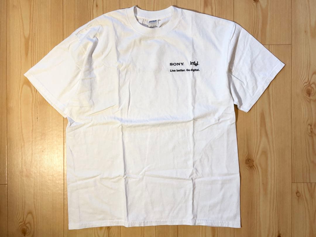 00s SONY VAIO intel Tシャツ XL anvil 企業T