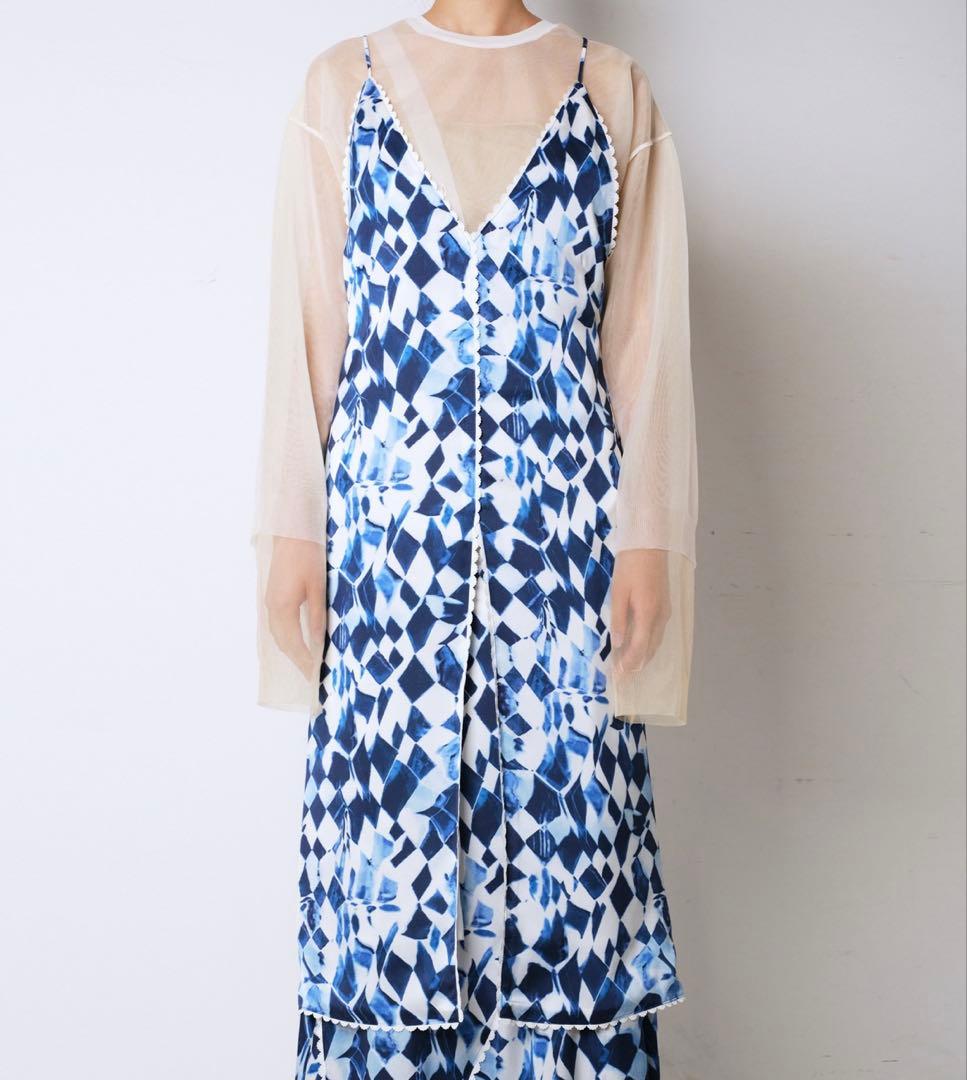 トップス IRENE Tile Pattern Print Camisole