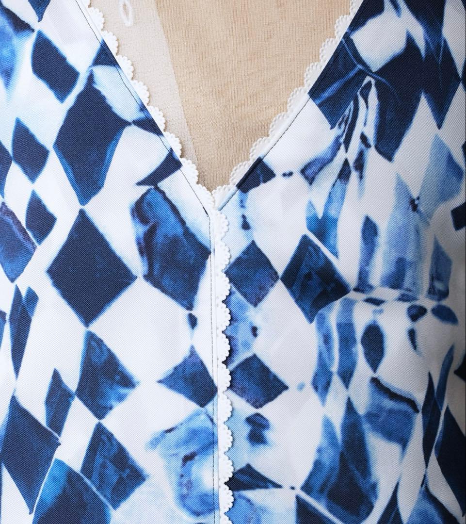 トップス IRENE Tile Pattern Print Camisole