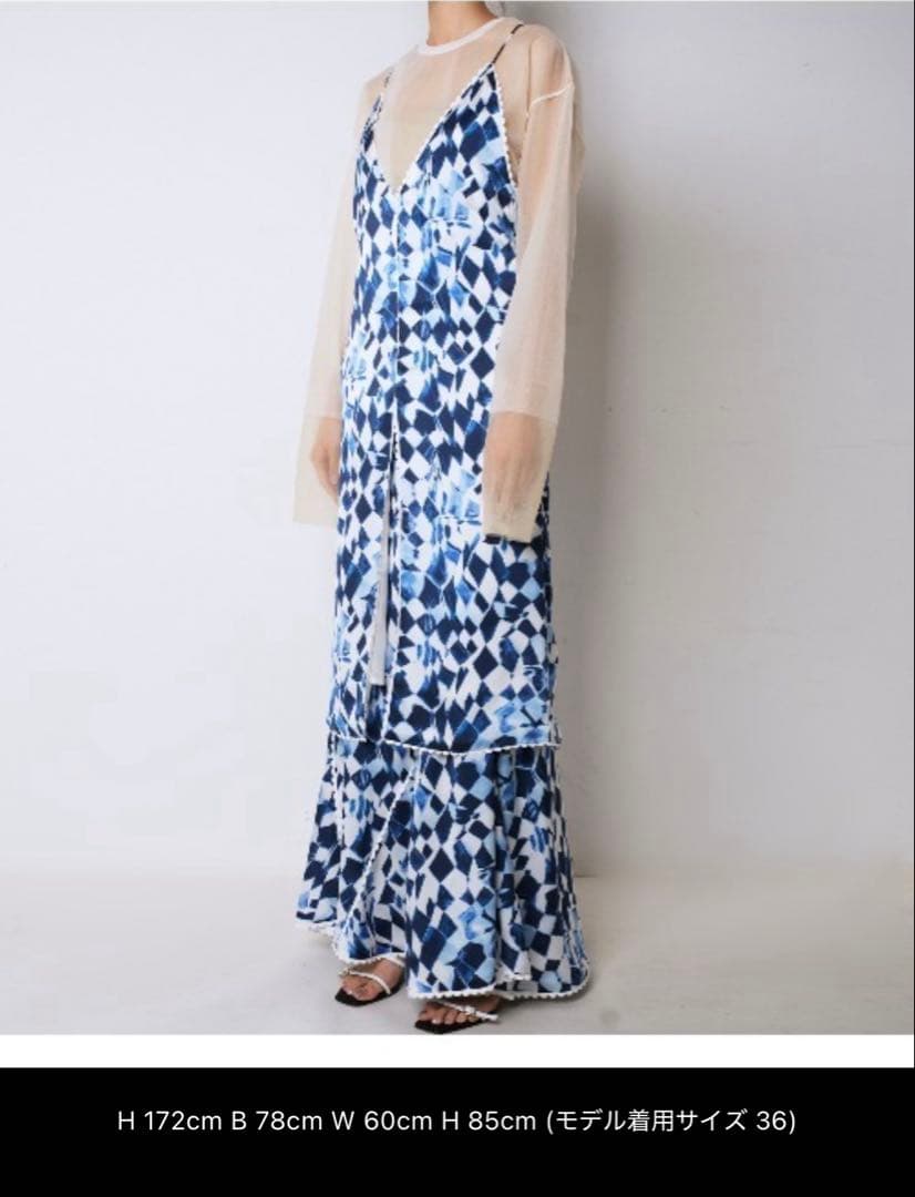 トップス IRENE Tile Pattern Print Camisole