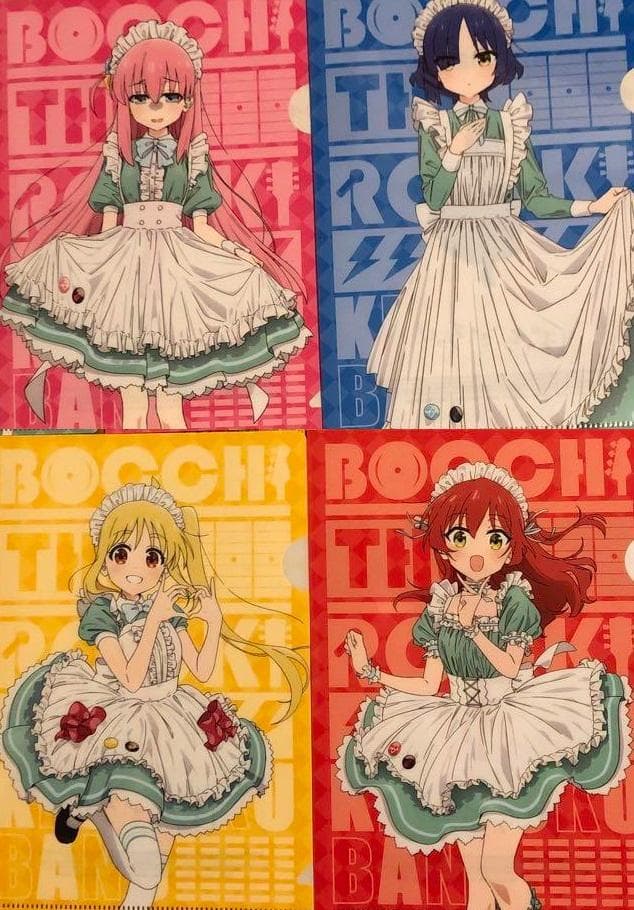 ぼっち・ざ・ろっく！  ファミマ 描き下ろし  クリアファイル 4種セット