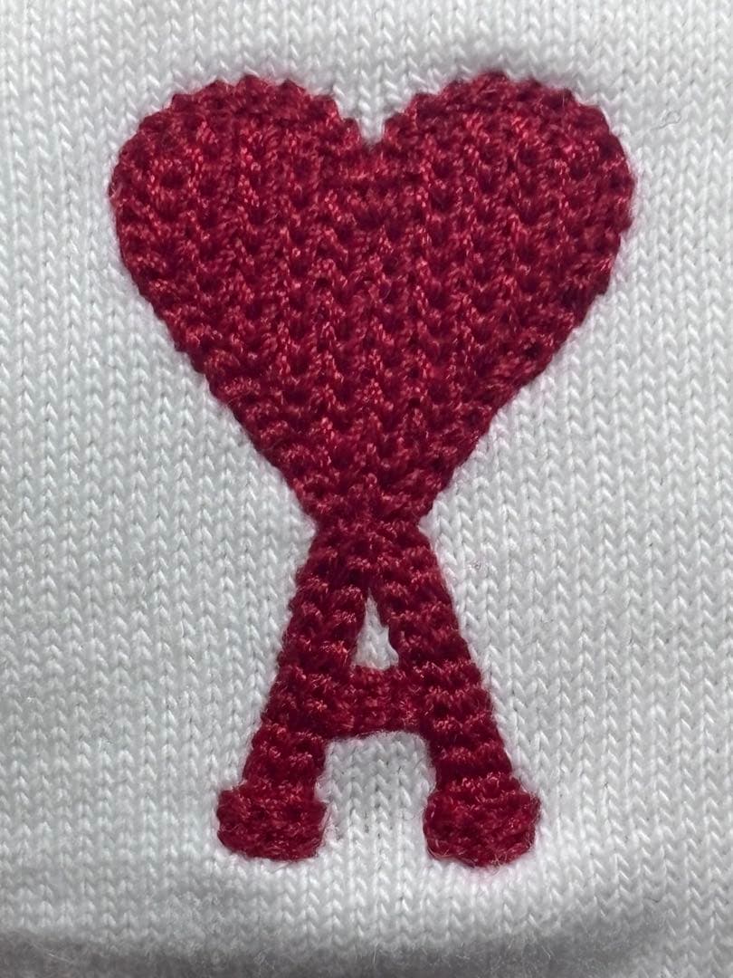 AMI PARIS De Coeur 長袖Tシャツ ホワイト ロング